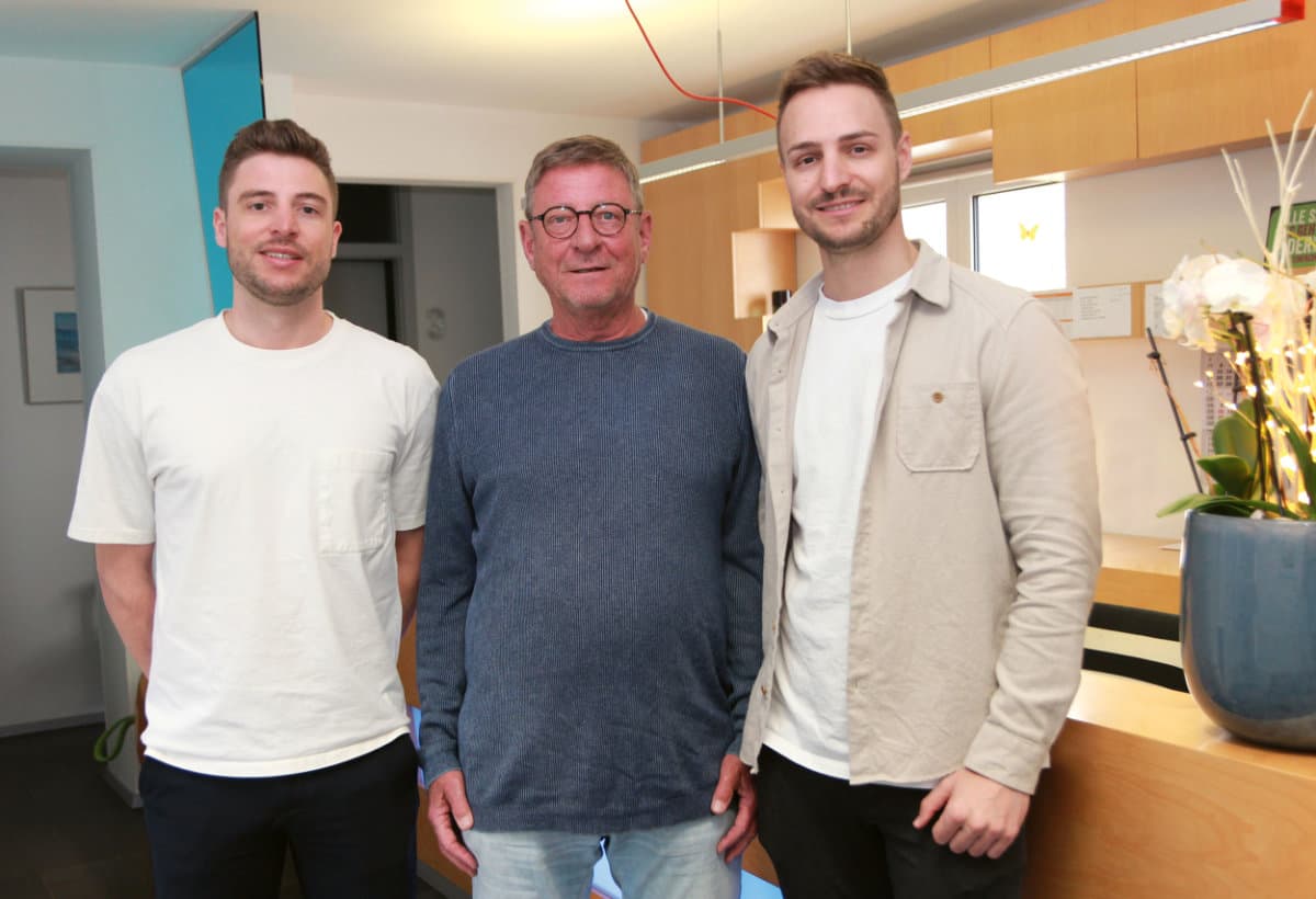 Das Ärzte-Team: Dr. med. Stephan Remy, Johannes Remy, Maximilian Remy